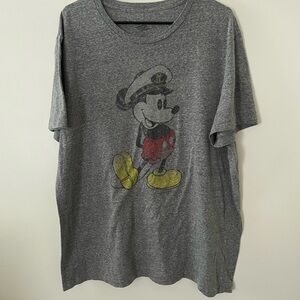 Disney Gray Mickey Mouse T-Shirt